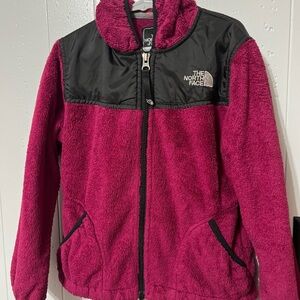 The North Face Kids Puffer Jacket - Magenta and Black